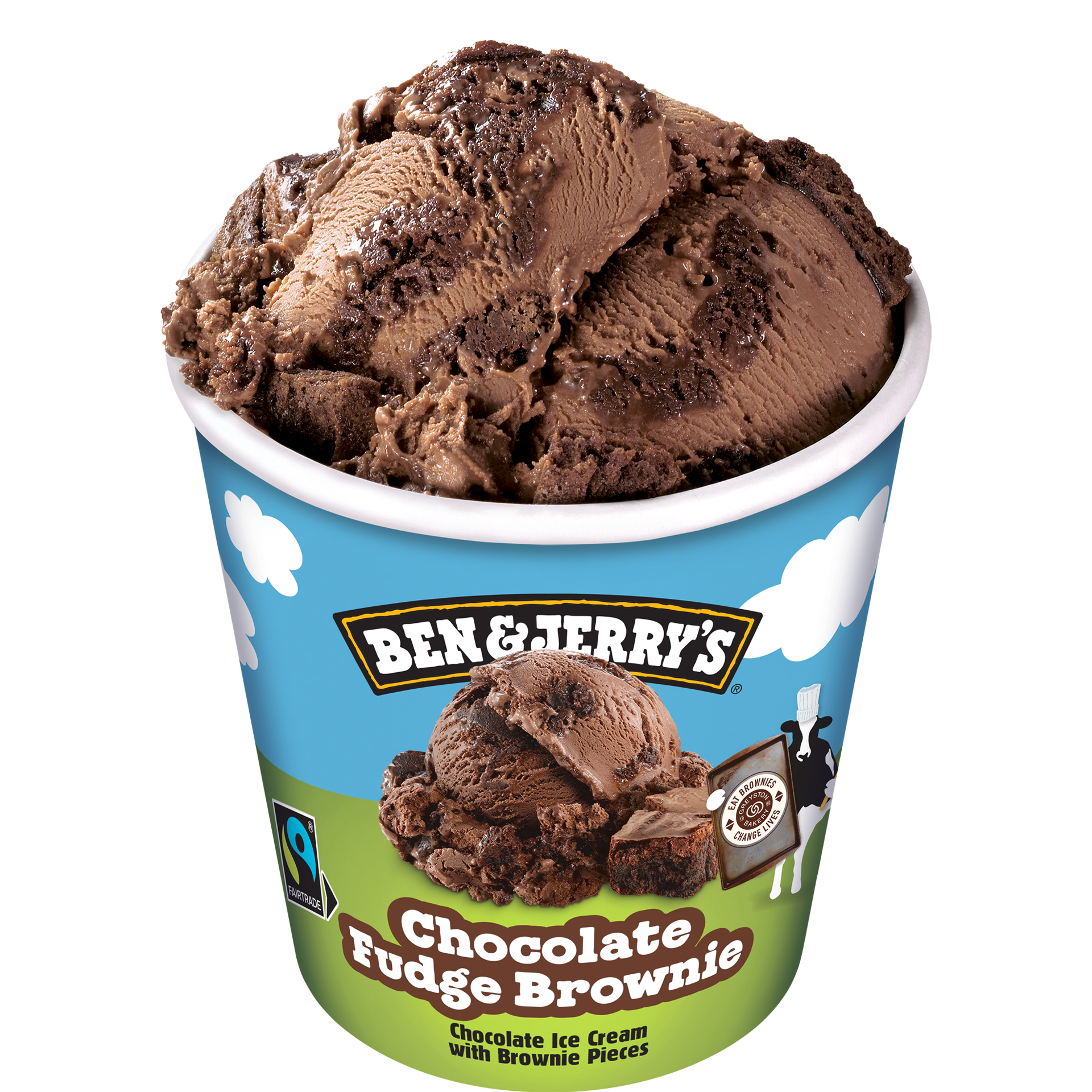 Chocolate Fudge Brownie Original Ice Cream Pullitry