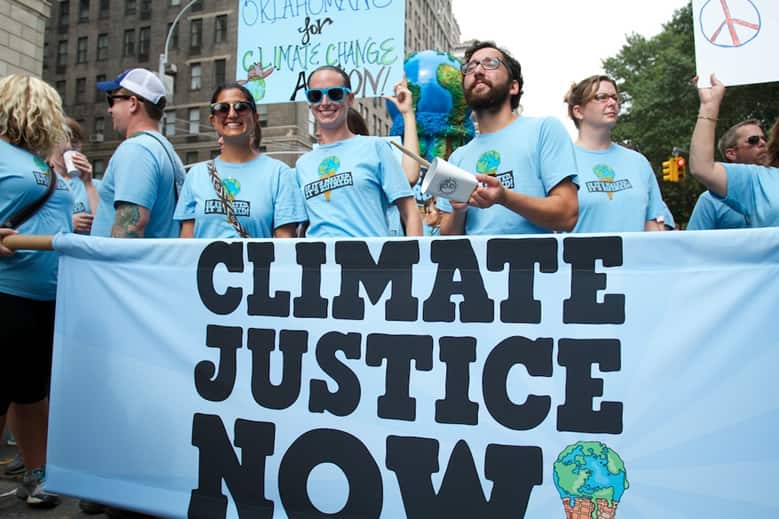 Společnost Ben & Jerry's se připojuje k pochodu na podporu boje proti klimatickým změnám